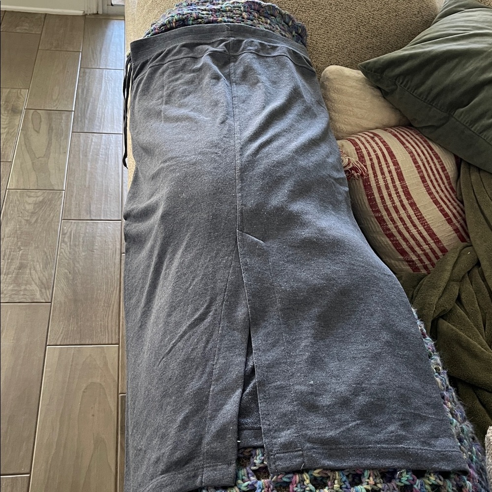 Uniqlo maxi skirt new without tags blue size Medium - Picture 9 of 9